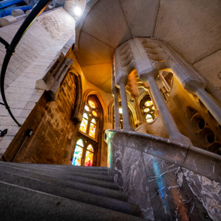 Sagrada Familia Stairwell