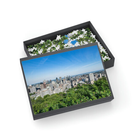 Downtown Montréal from Belvédère Kondiaronk Puzzle